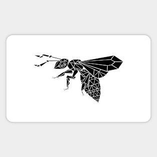 Polygonal flying bee Magnet